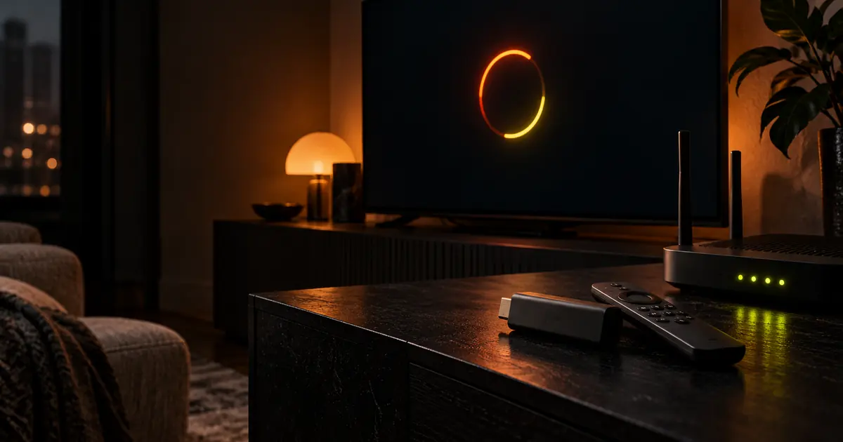 Fire TV app won't load on a streaming stick beside a router